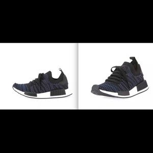 Adidas NMD R1 Sneakers Black/Blue 10